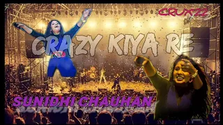 ❤️ Crazy Kiya Re | Sunidhi Chauhan| Live Performance | CRUX'22 | IPGME&R and SSKM Hospital