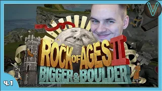 ЛЫСЫЙ КАМЕНЬ ВЕРНУЛСЯ! / Эп. 1 / Rock of Ages II: Bigger & Boulder