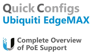 QC Ubiquiti EdgeMAX  - Complete Overview of PoE Support