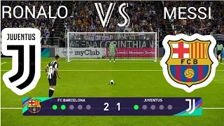 Barcelona vs Juventus | Penalty Shootout    PES 2021