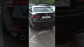 Кастом выхлоп Lexus IS 250