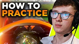 How to practice efficiently | How does an Esports driver practice? | F1 22