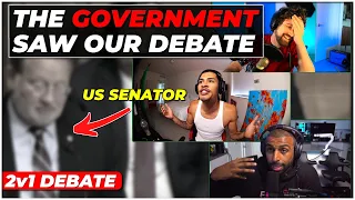 US Senate Committee Watches Sneako Debate w/ Destiny