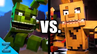 OLD vs. NEW "Follow Me" (Minecraft FNAF Animated Music Video)