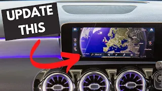UPDATE your SAT NAV in your Mercedes! | Europe Maps