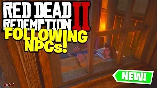 What Do NPCs Do All Day? (Following NPCs on Red Dead Redemption 2)