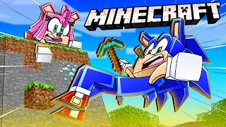 LOOK OUT!! - Sonic & Amy Play MINECRAFT LIVE!! (Part 2)