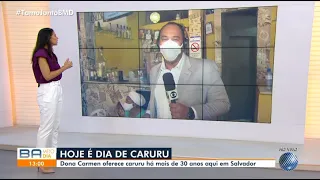 [Full HD] Transição entre "Bahia Meio Dia" e "Globo Esporte Bahia" na TV Bahia (27/09/2021)