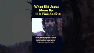 What Jesus Really Meant By 'It Is Finished' 😱🤯 #shorts #youtube #catholic #salvation #fypシ