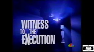 Witness to the Execution Promo - NBC 1994