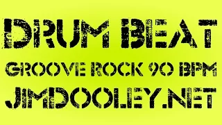 Drum loops - Groove Rock Drums - 90 BPM JimDooley.net