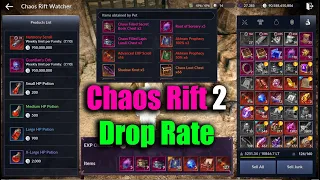 Black Desert Mobile Chaos Rift 2 Drop Rate