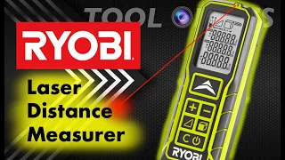 Digitally measure distances quickly | Ryobi laser measurer RLM30