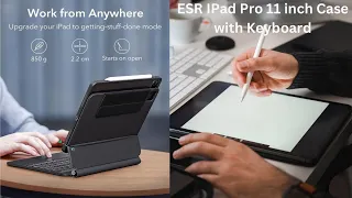 APPLE IPAD key board case alternative I ESR Key board case I Great quality and less expensive 💰