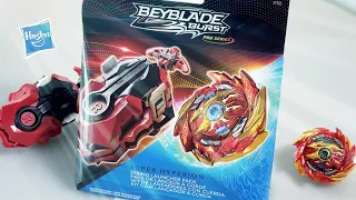 BEST Hasbro Release EVER! Super Hyperion + DB STRING Launcher Beyblade Burst Pro Series