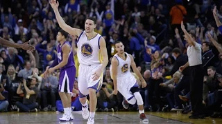 Warriors Klay Thompson Scored A Record Breaking 37 Point Quarter Against The Kings