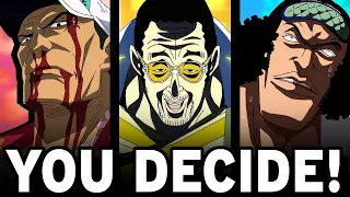 Ranking EVERY ADMIRAL in One Piece!