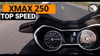 Yamaha XMAX 250 TOP SPEED | top speed | son hız
