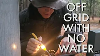 No Water, No Power, No Building: Off Grid House Build Stops Until We Fix This
