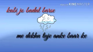 Kabi jo badal barse || best Whatsapp Status || female Version.♥♥♥