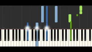 Adagio Lara Fabian Piano Midi Tutorial Accordi Synthesia