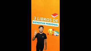 3 libros de BIENESTAR PERSONAL 📚❤️‍🩹 #shorts #books #booktube #desarrollopersonal #nicogrupe