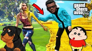 GTA 5: If Franklin Touch anything Turns into Diamond and Shinchan Got happy || Ps Gamester||