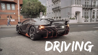 $2.5 million fully Carbon Lamborghini Centenario driven on London Roads