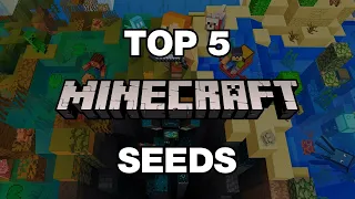 TOP 5 BEST NEW SEEDS FOR BUILDING IN MINECRAFT 1 19  BEDROCK JAVA