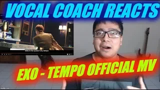 Vocal Coach Reacts to EXO 엑소 'Tempo' MV