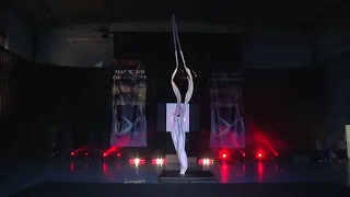 060  Яна Ткачук  Повітряні Полотна   Aerial Silks Juveniles 10 13 years ELIT