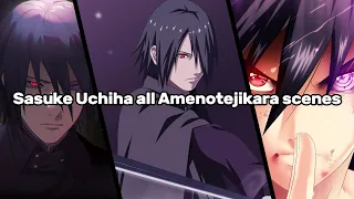 Sasuke Uchiha all Amenotejikara scenes | Sasuke uses Rinnegan | Naruto/Boruto