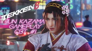 Tekken 8 Jun Kazama Gameplay | Tekken 8 CBT - She's SO PRETTY!