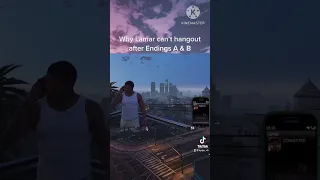 Why Lamar can’t hangout after Endings A & B #gta #gtav #gta5 #grandtheftauto #grandtheftauto5