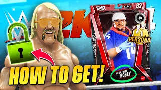 WWE 2K24: How to Unlock HULK HOGAN Action Figure! 🔓 New Legends PERSONA Cards!