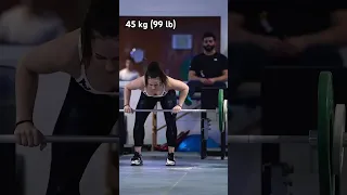 Ludovica Delia Snatches up to 75 kg | Italia #olympiclifting #fitness