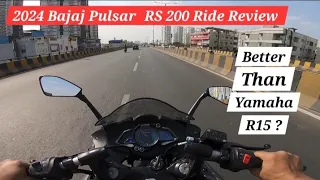 2024 bajaj pulsar RS 200 ride review !!