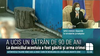 Crimă ODIOASĂ la Soroca. Un tânăr de 17 ani, drogat, a ucis cu toporul un bătrân de 90 de ani