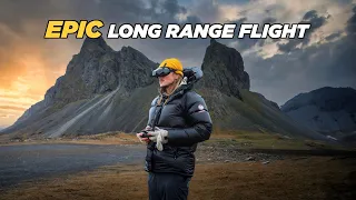 EPIC Long Range FPV Flight in Iceland | Helion 10 Inch FPV Drone