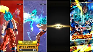 1000% New Lf Goku & Vegeta Guaranteed Summon Trick | 8 Tickets Summon | Dragon Ball Legends