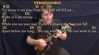 We Can Work It Out (The Beatles) Mandolin Cover Lesson with Chords/Lyrics