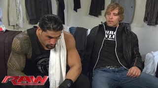 Dean Ambrose has some brotherly advice for Roman Reigns: Raw, October 26, 2015