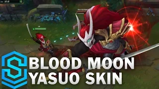 Blood Moon Yasuo Skin Spotlight - Pre-Release - League of Legends