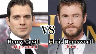 Henry Cavill vs Chris Hemsworth || Superman vs Thor || Career Comparison || Who Is Your Favorite