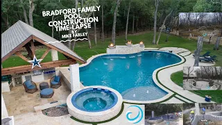 Bradford Family Pool Construction Time-Lapse by Mike Farley