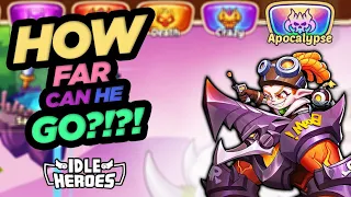 Idle Heroes - How Far Can GAGGIE Go in Campaign???