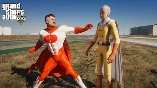 GTA 5 - Saitama VS Omni Man