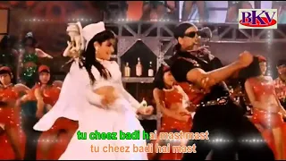 Tu Cheez Badi Hain Mast Mast - KARAOKE - Mohra 1994 -Akshay Kumar & Raveena Tandon