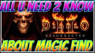 Diablo 2 Resurrected Magic Find Everything You Need To Know