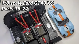 Building the Ford GT40 in 1/8 by DeAgostini - Parts 18-27